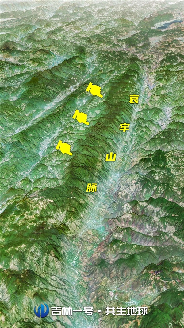 吉林一號3D衛(wèi)星視角看兇險的哀牢山：進(jìn)去就是送命！